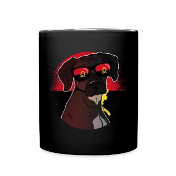 Angola - Mug uni - noir - Devant