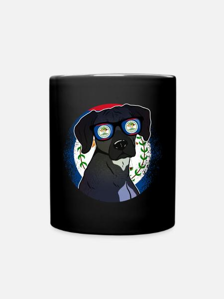 Belize - Tasse einfarbig - Schwarz