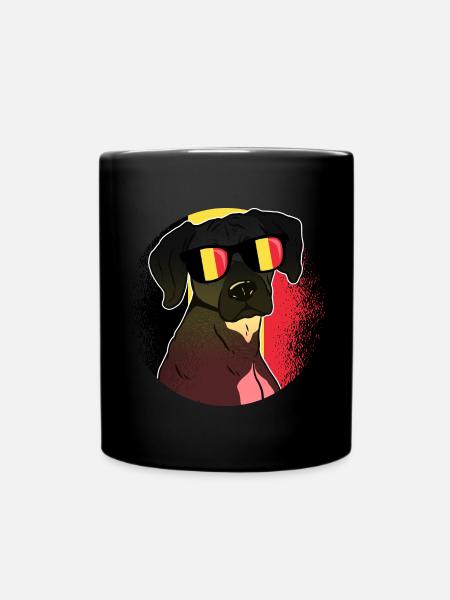 Belgien - Tasse einfarbig - Schwarz