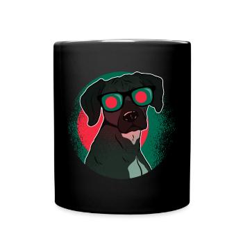 Bangladesch - Tasse einfarbig - Schwarz - Vorne