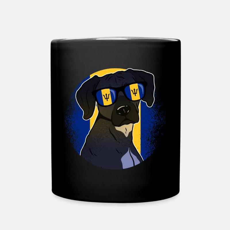 Barbados - Tasse einfarbig - Schwarz