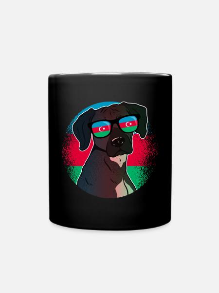 Aserbaidschan - Tasse einfarbig - Schwarz