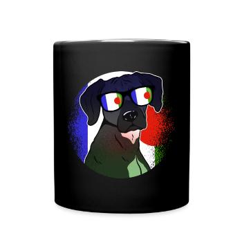 Batwa - Tasse einfarbig - Schwarz - Vorne
