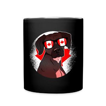 Canada - Full Colour Mug - black - Front
