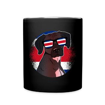 Costa Rica - Full Colour Mug - black - Front
