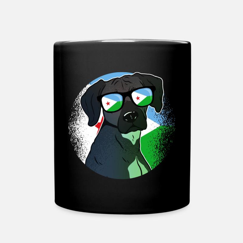 Djibouti - Mug uni - noir