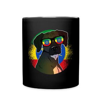 Ethiopia - Full Colour Mug - black - Front