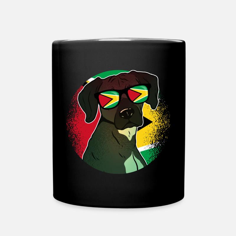 Guyana - Mug uni - noir