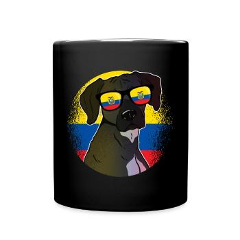 Ecuador - Full Colour Mug - black - Front