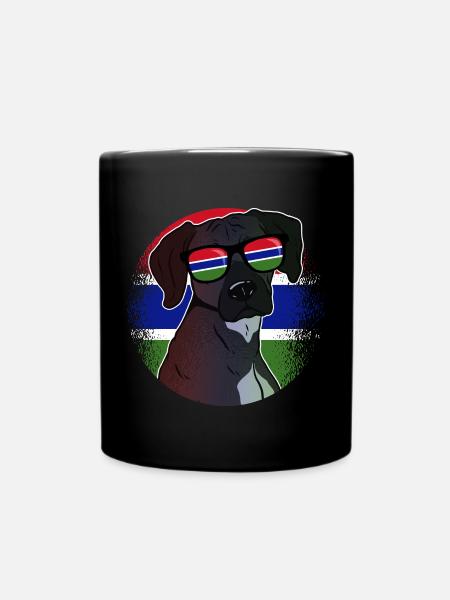 Gambia - Tasse einfarbig - Schwarz
