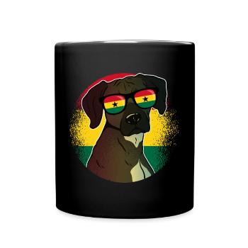 Ghana - Mug uni - noir - Devant