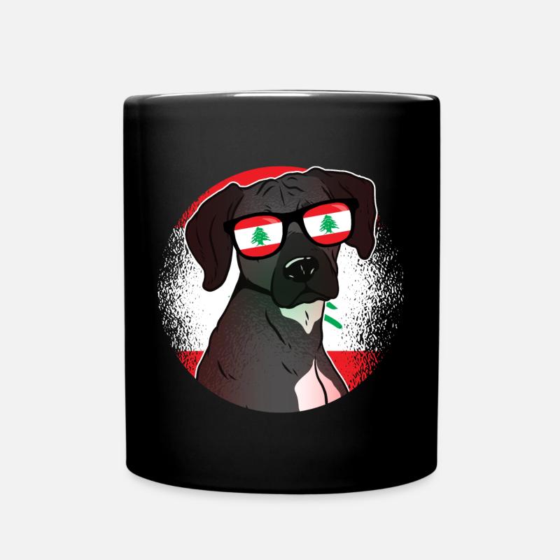 Liban - Mug uni - noir