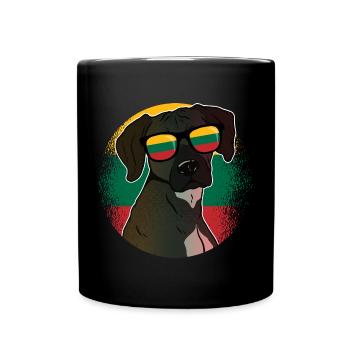 Lithuania - Full Colour Mug - black - Front