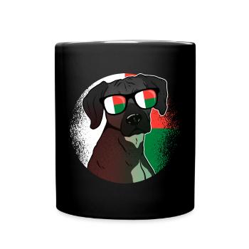 Macédoine - Mug uni - noir - Devant