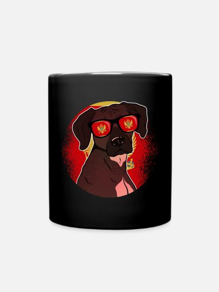 Montenegro - Tasse einfarbig - Schwarz