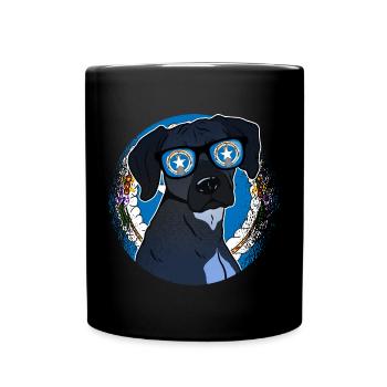 Mariannes du Nord (Îles) - Mug uni - noir - Devant