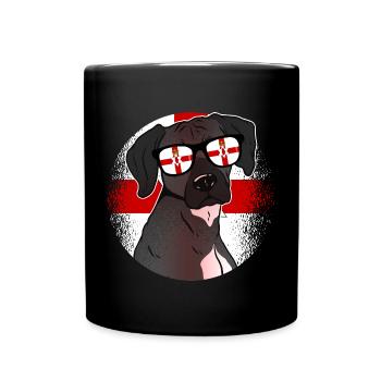 Irlande du Nord - Mug uni - noir - Devant