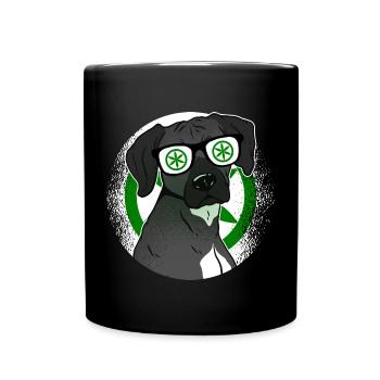 Padanien - Tasse einfarbig - Schwarz - Vorne