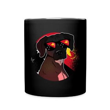 Papua-Neuguinea - Tasse einfarbig - Schwarz - Vorne