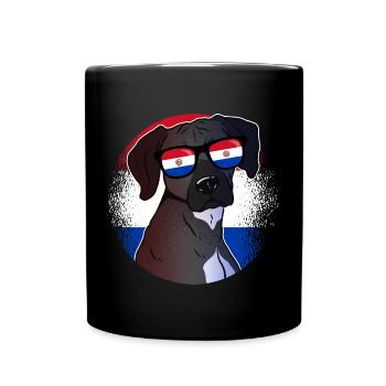 Paraguay - Tasse einfarbig - Schwarz - Vorne