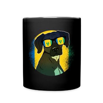 Saint Vincent et les Grenadines - Mug uni - noir - Devant