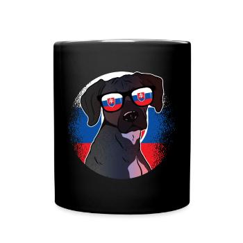 Slovakia - Full Colour Mug - black - Front