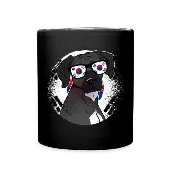 South Korea - Full Colour Mug - black - Front