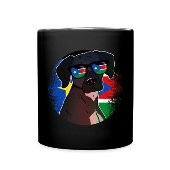 Sud Soudan - Mug uni - noir - Devant