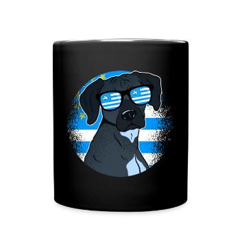 Südkamerun - Tasse einfarbig - Schwarz - Vorne