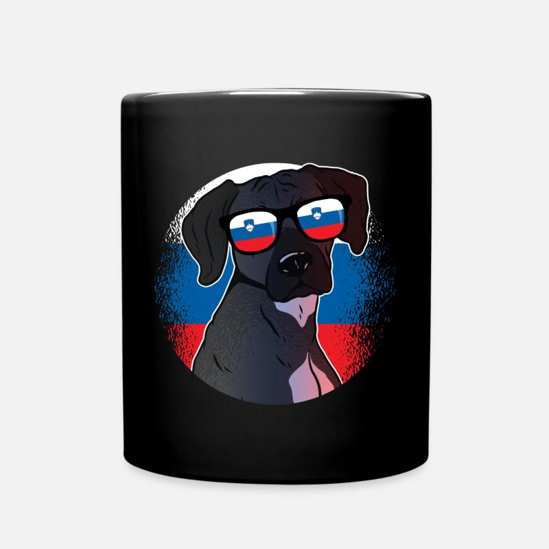 Slovénie - Mug uni - noir