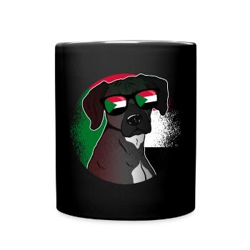 Sudan - Full Colour Mug - black - Front