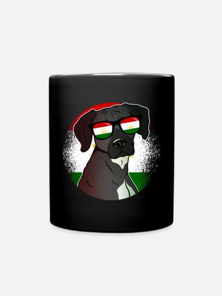 Tadschikistan - Tasse einfarbig - Schwarz