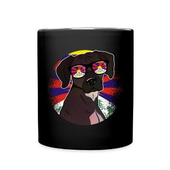 Tibet - Full Colour Mug - black - Front