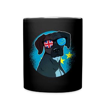 Tuvalu - Full Colour Mug - black - Front