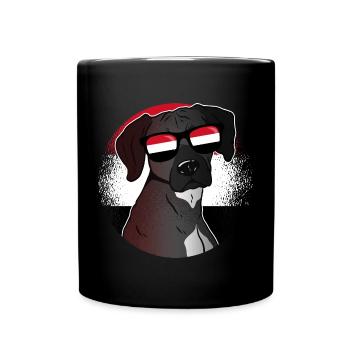 Jemen - Tasse einfarbig - Schwarz - Vorne