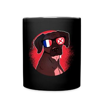 Wallis et Futuna - Mug uni - noir - Devant