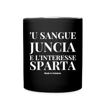 T-Shirt Kalabrien Kalabrische Sprichwörter Aphorismus - Tasse einfarbig - Schwarz - Vorne