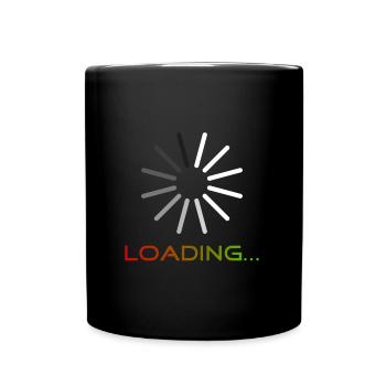 Loading - Full Colour Mug - black - Front