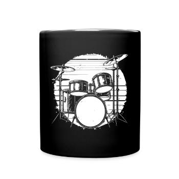 Percussion - Mug uni - noir - Devant