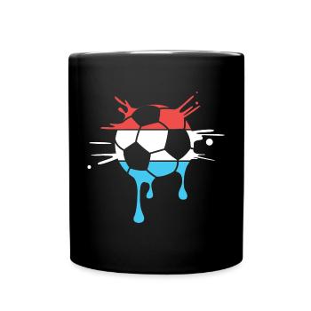 L’équipe des Pays-Bas lâche le ballon de l’équipe des Pays-Bas - Mug uni - noir - Devant