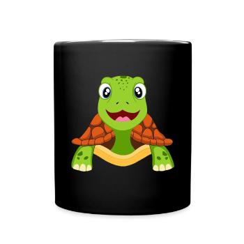 Turtle Turtles - Full Colour Mug - black - Front