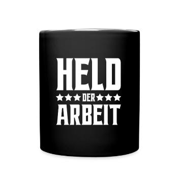 Hero of Labor - Full Colour Mug - black - Front