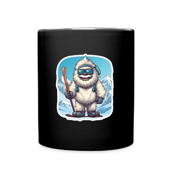 Yeti - Full Colour Mug - black - Front
