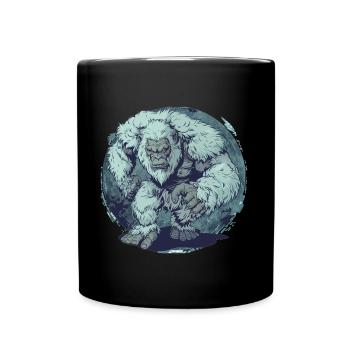 Yeti - Full Colour Mug - black - Front