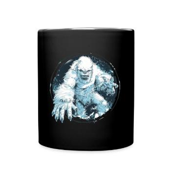 Yeti - Full Colour Mug - black - Front