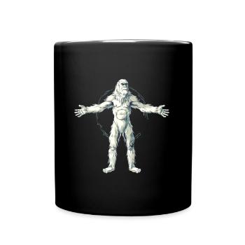 Yeti - Full Colour Mug - black - Front