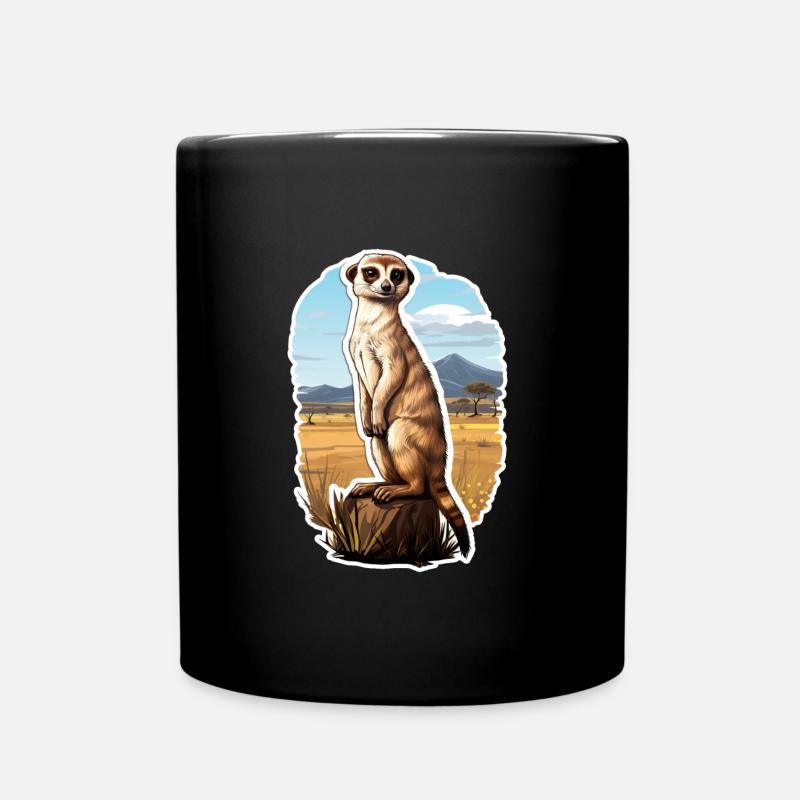 Suricate - Mug uni - noir
