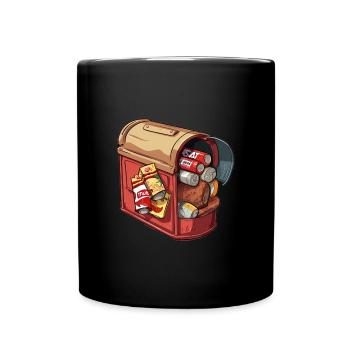 Spam computer joke - Full Colour Mug - black - Front