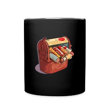 Spam computer joke - Full Colour Mug - black - Front