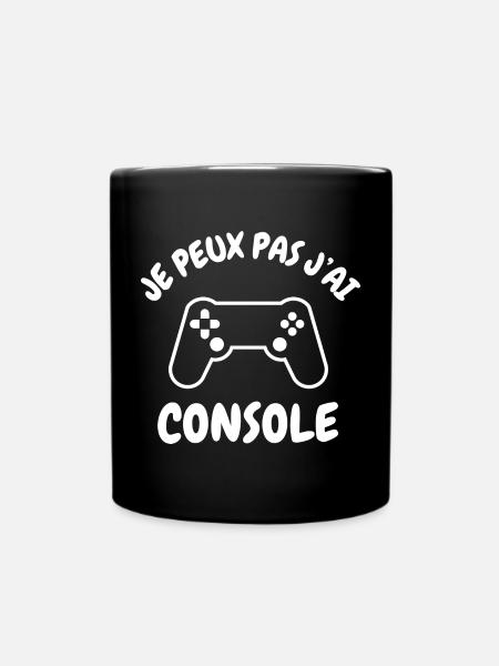 I can't I consoled - Full Colour Mug - black